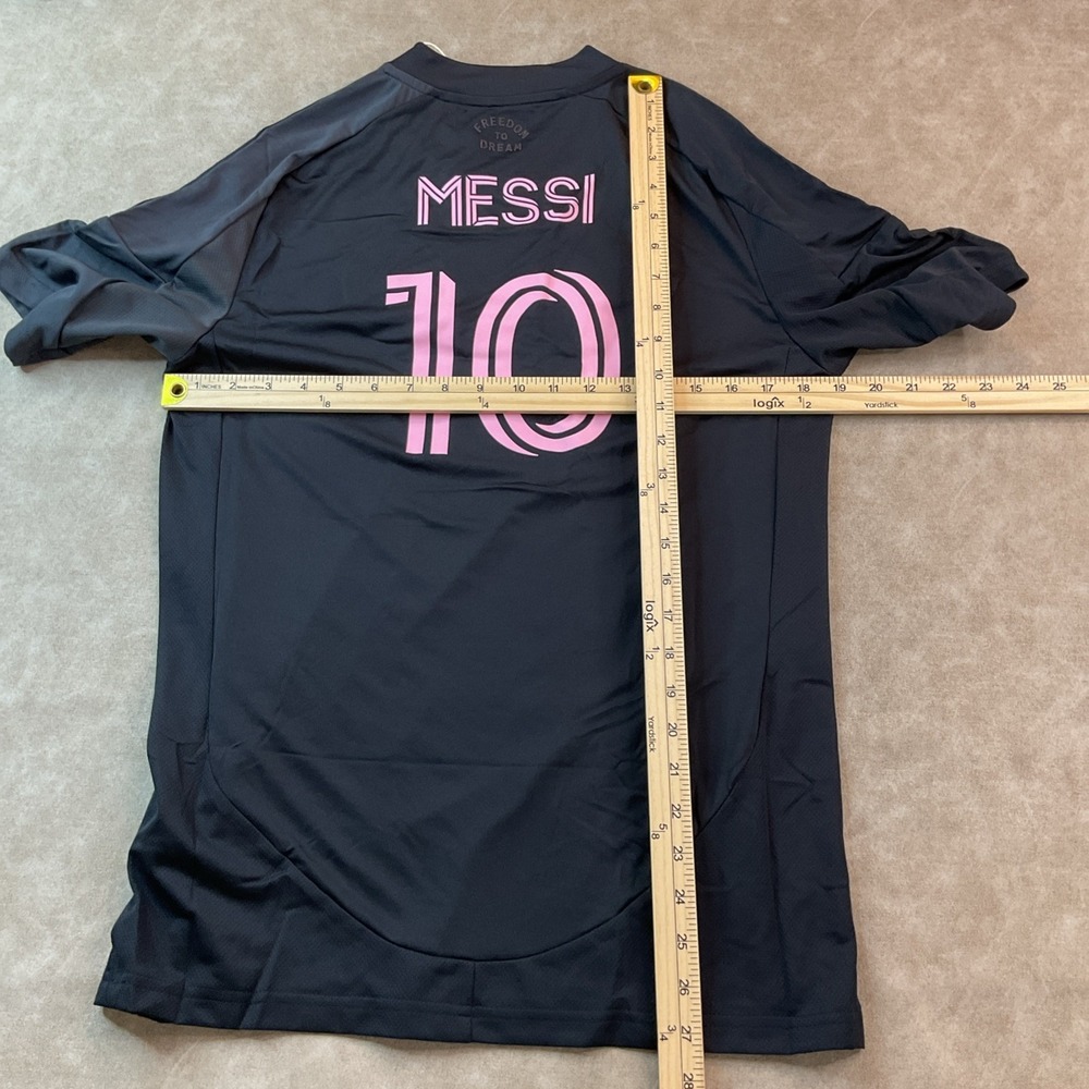 ADIDAS Inter Miami Lionel Messi 25/26 Away Soccer Jersey JI6820 Youth Sz XL NWT - Picture 3 of 10